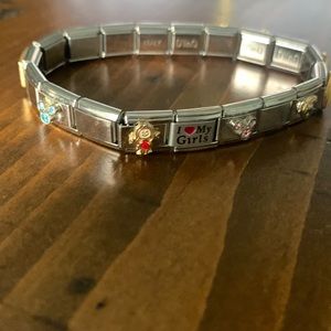 Italian charm Girls mom’s bracelet